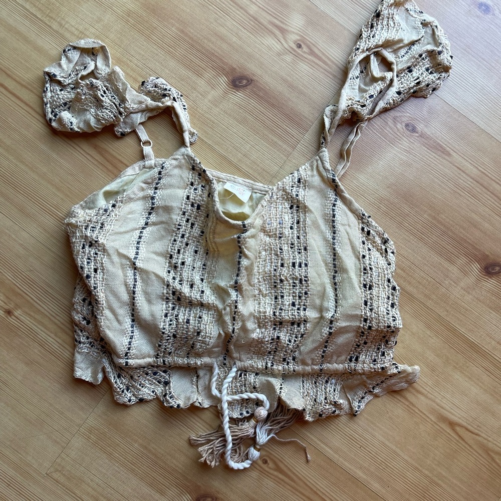 Surf Gypsy crop top small